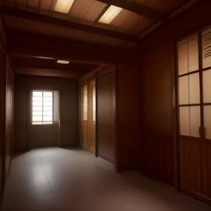 一位女性内容审核专家坐在办公室里翻阅审核报告，表情认真专业